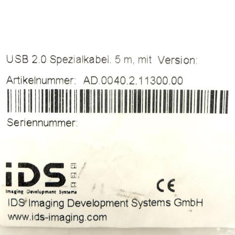 USB 2.0 Spezialkabel 2m  Neu OVP