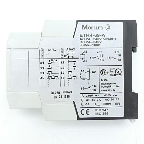 Time relay  Used