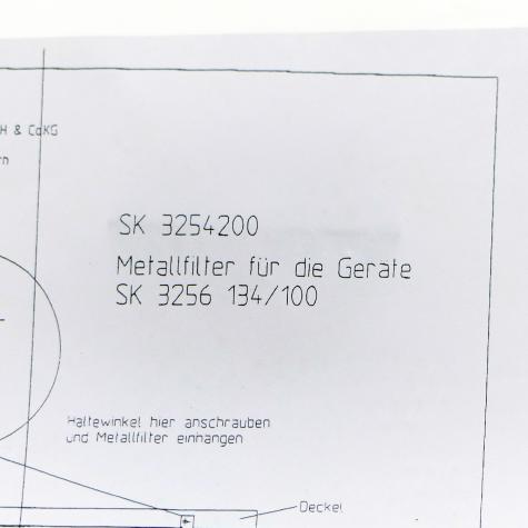 Metallfilter  Neu OVP