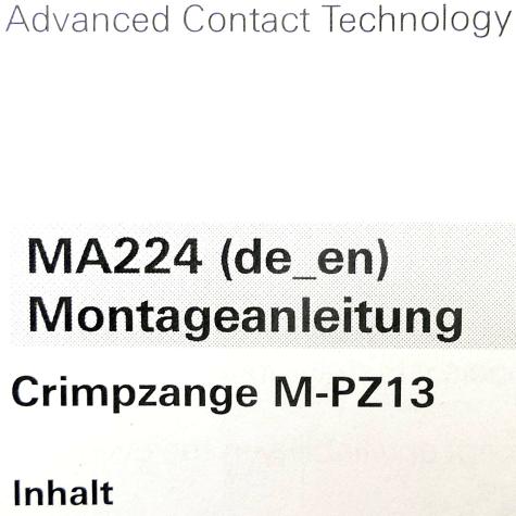 Crimpzange  