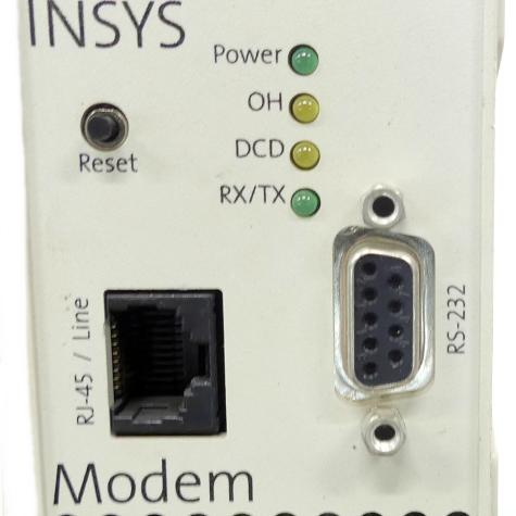 Insys Modem RJ-45/ Line Used