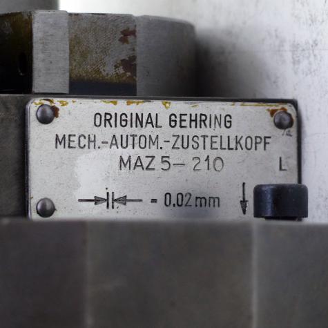 Mech.-Autom.-Zustellkopf  Gebraucht
