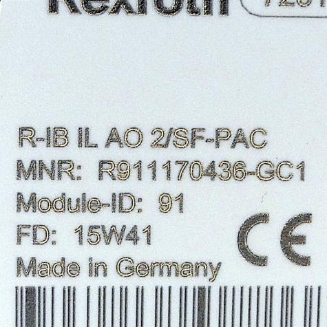 Functional terminal R-IB IL AO 2/SF-PAC Used