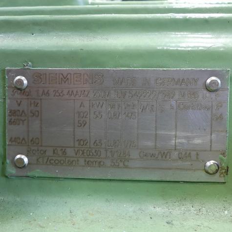 Three-phase motor  Used