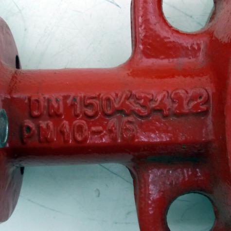 Butterfly valve PN10-16 New