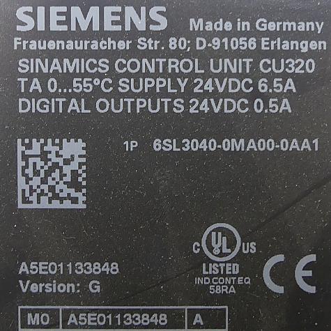 SINAMICS Control Unit CU320  