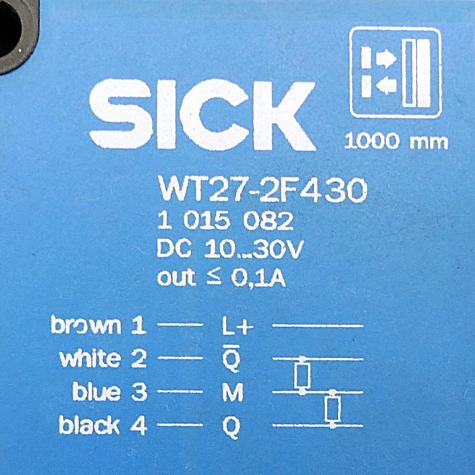 photoelectric sensor WT27-2F430 
