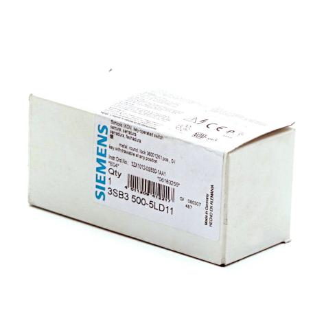 Keyed selector switch IKON 3SB3500-5LD11 New FS