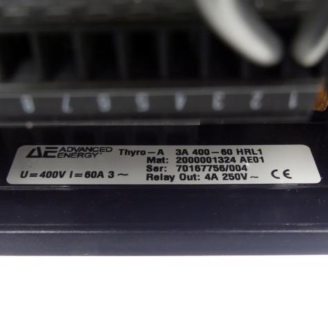 Thyristor controller Thyro-A 3A 400-60 HRL1 Used