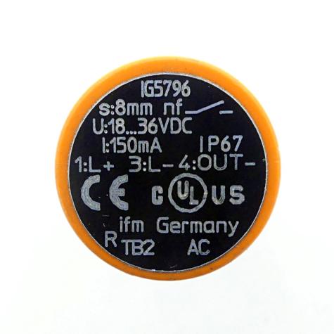 Inductive sensor IGB3008-ANKG/US-100-DNS RT Used