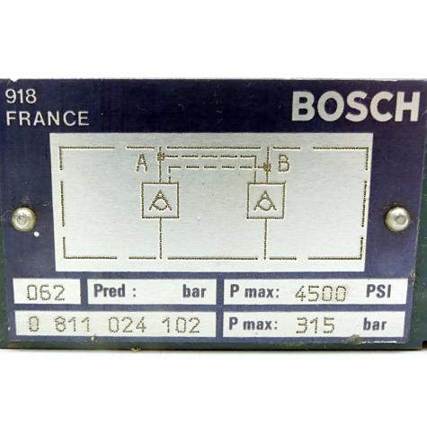 Rückschlagventil Bosch 0 811 024 102 Gebraucht
