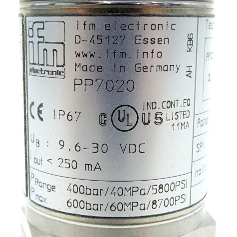 Elektronischer Drucksensor PP7020 Neu