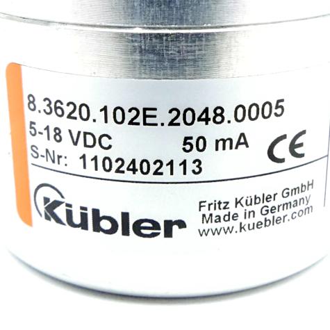 Rotary encoder 8.3620.102E.2048.0005 