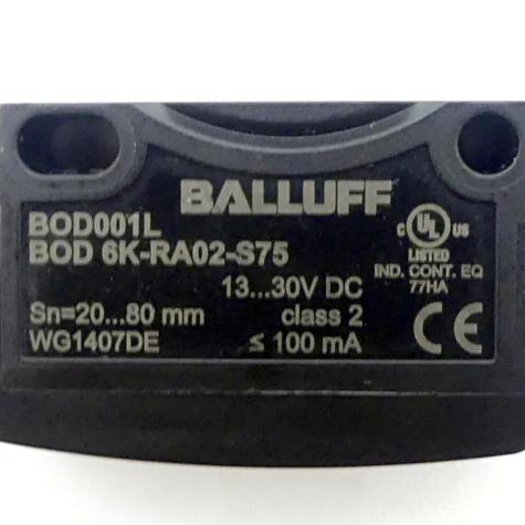 Optoelectronic distance sensor BOD 6K-RA01-S75 New