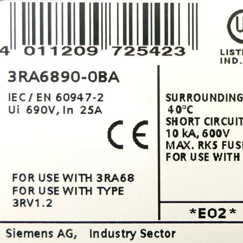 Adapter 45 mm für Leistungsschalter  Gebraucht