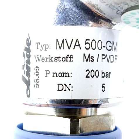 Diaphragm valve Isolating valve MVA 500-GM New