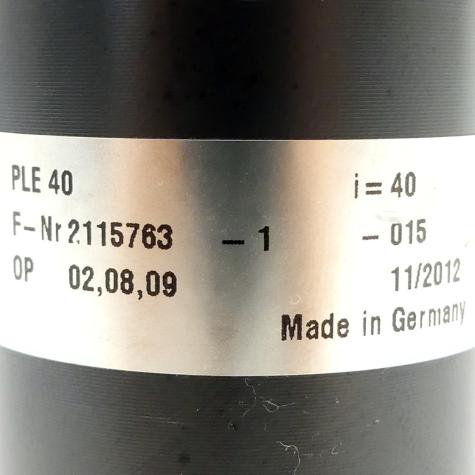 Planetary gearbox  Used