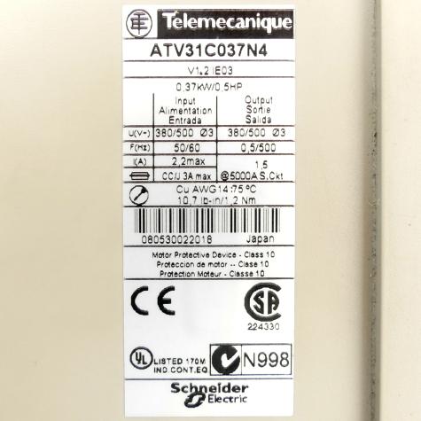Frequenzumrichter Altivar 31  Gebraucht