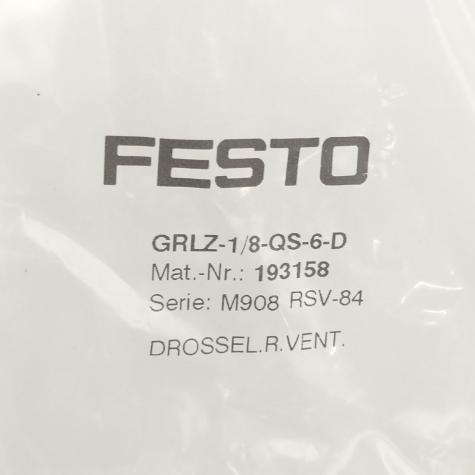 Drossel-Rückschlagventil 193158 