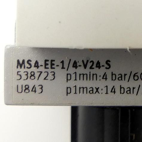 Einschaltventil MS4-EE-1/4-V24-S Gebraucht
