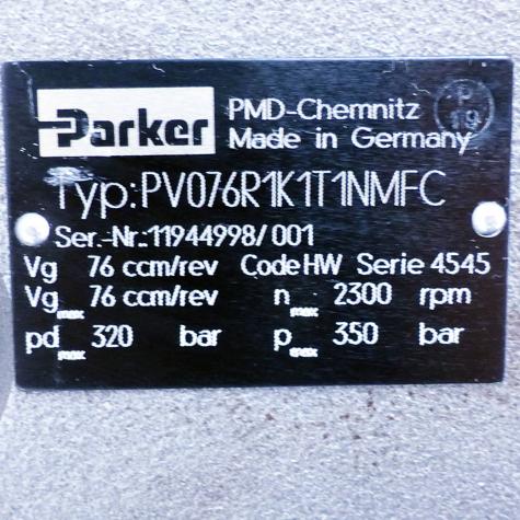 Axialkolbenpumpe Serie PV  Neu