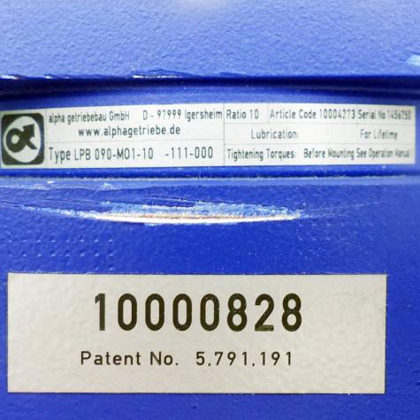 Gear LBP 090-M01-10-111-000  Used