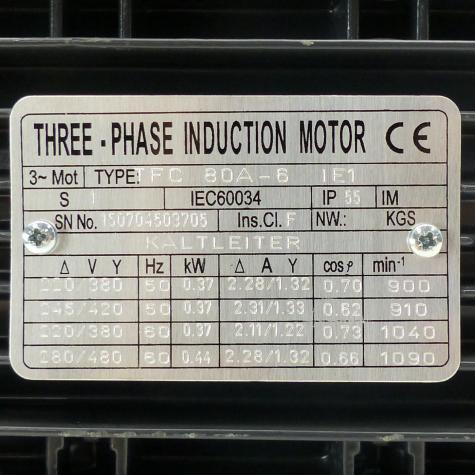 Three Phase Motors  New