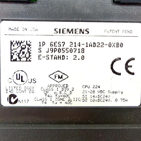 SIMATIC S7-200 6ES7 214-1AD22-0XB0 