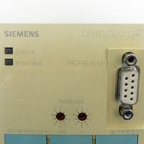 Profibus-DP / RS232C Link 6ES7158-0AA01-0XA0 Used