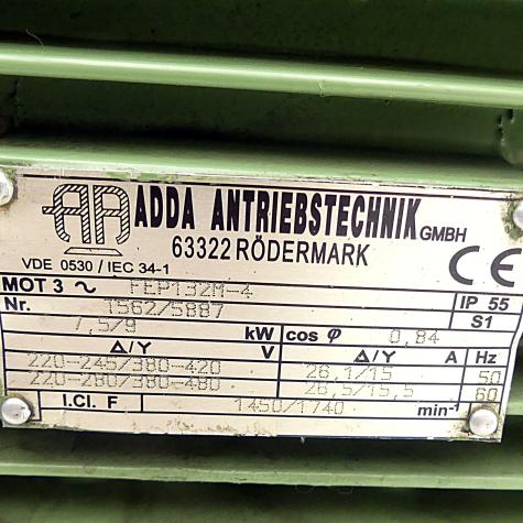 3-Phasen Motor FEP132M-4 Gebraucht