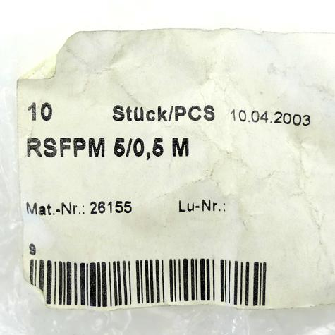 Sensorkabel RSFPM 5/0,5 M 
