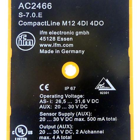 CompactLine-Module S-7.0.E AC2466 New FS