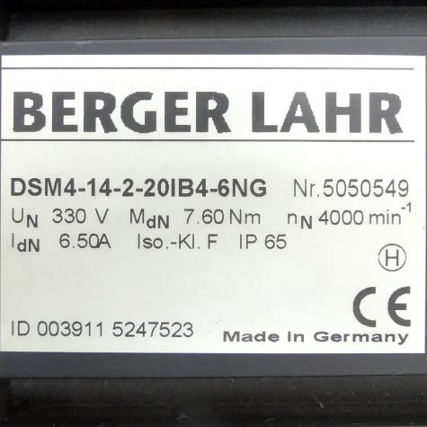 AC servo motor DSM4-14-2-20IB4-6NG-330V-NTC New