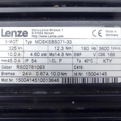 Servomotor MDSKSBS071-33 Gebraucht