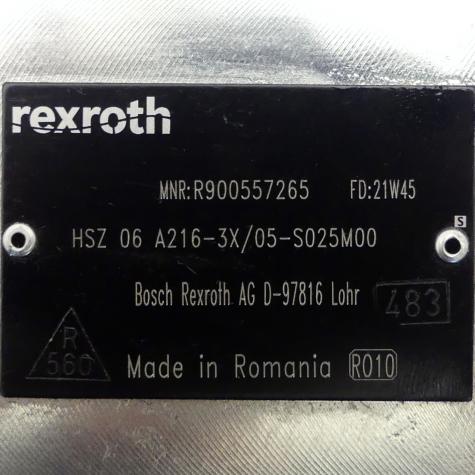 intermediate plate HSZ 06 A216-3X/05-S025M00 New