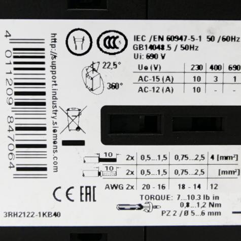Contactor  Refurbished
