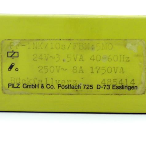Safety relay PF-1NK/10s/FBM:5M0 Used