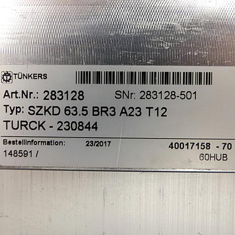 Pneumatic pin puller SZKD 63.5 BR3 A23 T12 Used