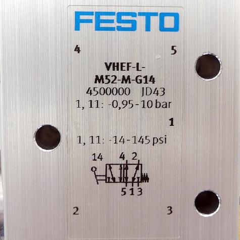 Push-button valve 4500000 Used