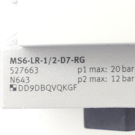 Pressure control valve 527663 