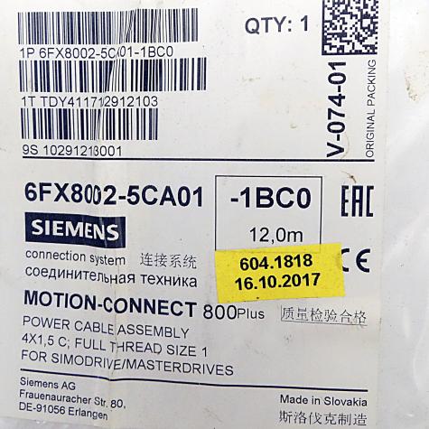 Anschlußkabel MOTION-CONNECT 800Plus Neu OVP