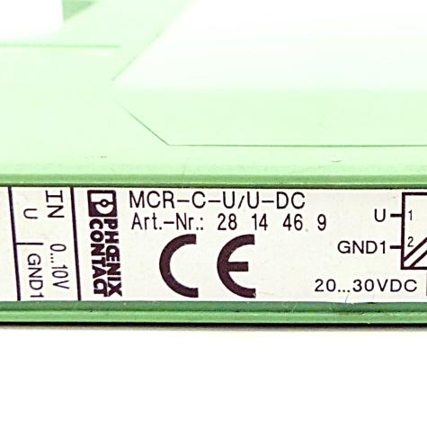 Signalwandler MCR-C-U/U-DC Gebraucht