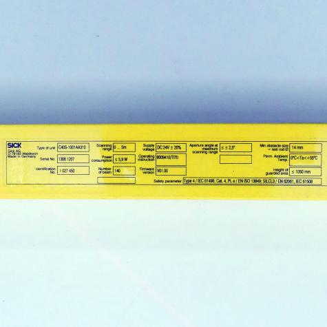 Sicherheitslichtvorhang Empfänger C40S-1001AA310 Gebraucht