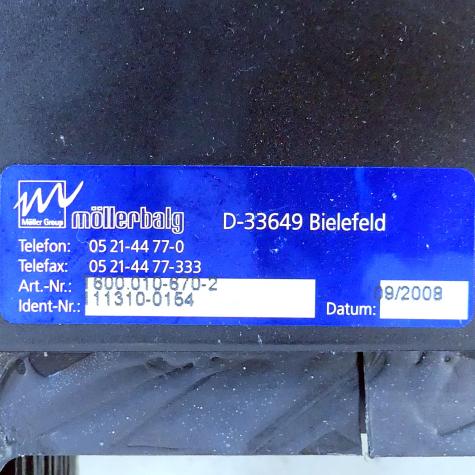 Faltenbalg  für Stama CNC 325 / 326 600.010-670-2 Neu