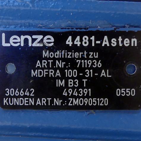 Three-phase motor MDFRA 100-31-AL New