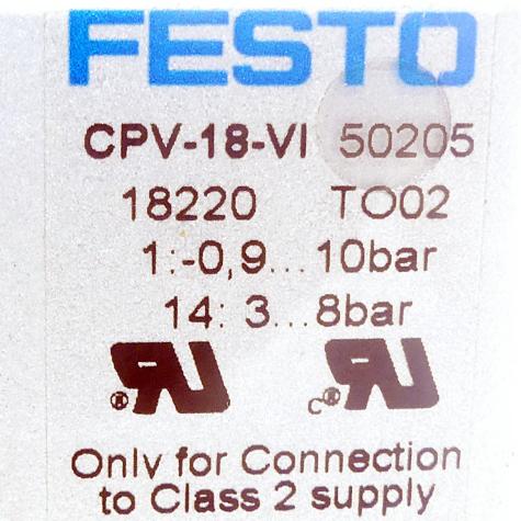 End plate CPV18-EPL-G 163198  New
