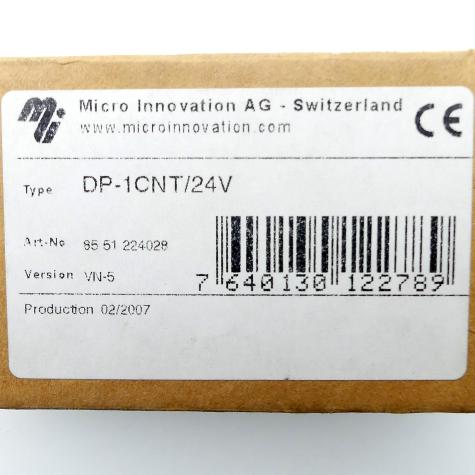 Input module DP-1CNT/24V New FS