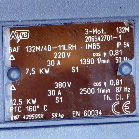 Three-phase motor  New