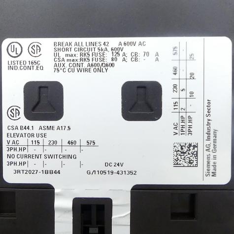 Power contactor  Used