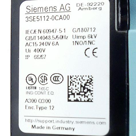 Position switch 3SE5112-0CA00  New FS